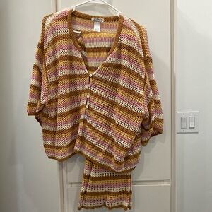 L Space Knit Set (Bottoms are Large top is XL)